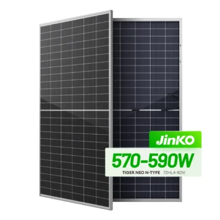 Jinko Solar Panel Monocrystalline Tiger N-Type half module 144 cells 580w (Tier 1)